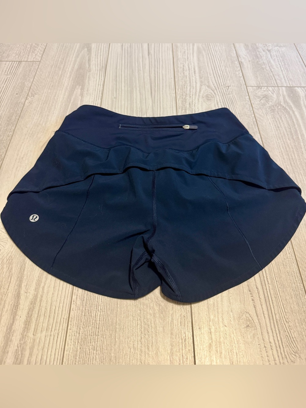 Lululemon Speed Up Short 4" Navy Blue